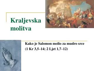 kraljevska molitva