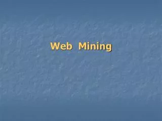 web mining