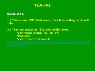 TSUNAMI