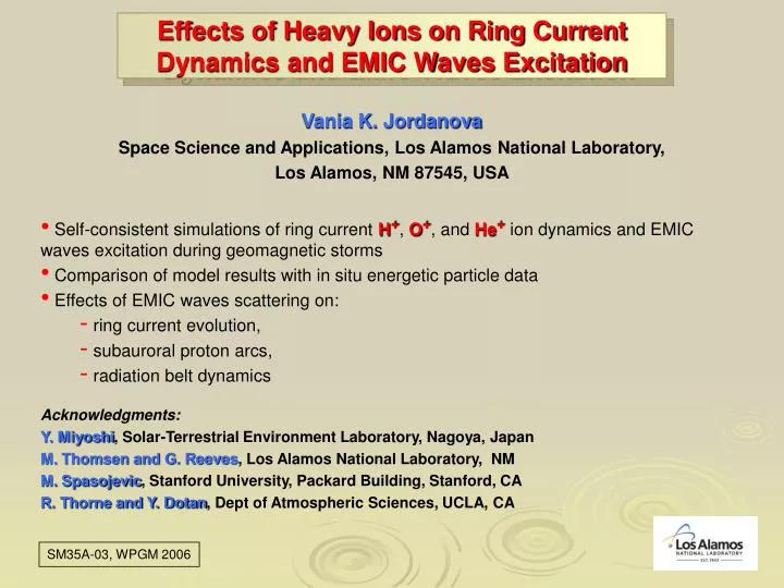 effects of heavy ions on ring current dynamics and emic waves excitation