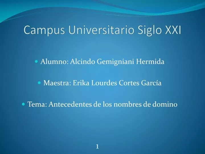 campus universitario siglo xxi