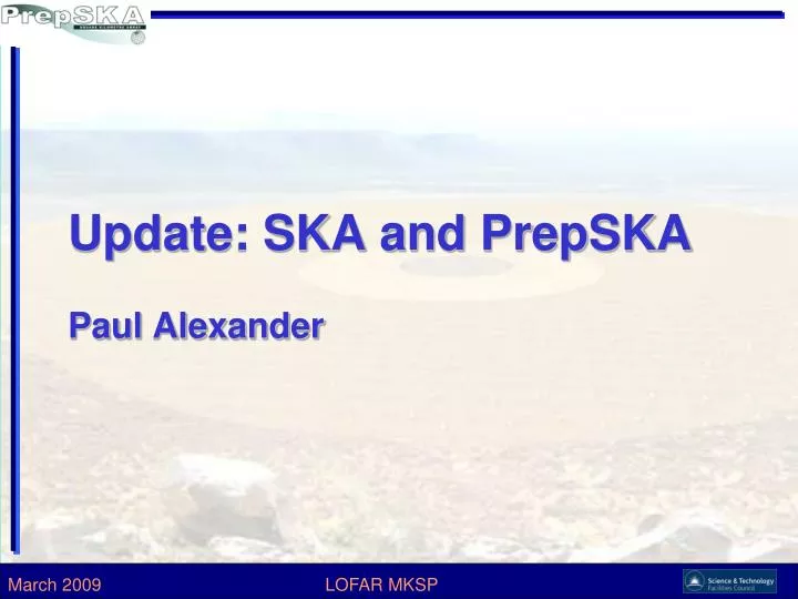 update ska and prepska paul alexander