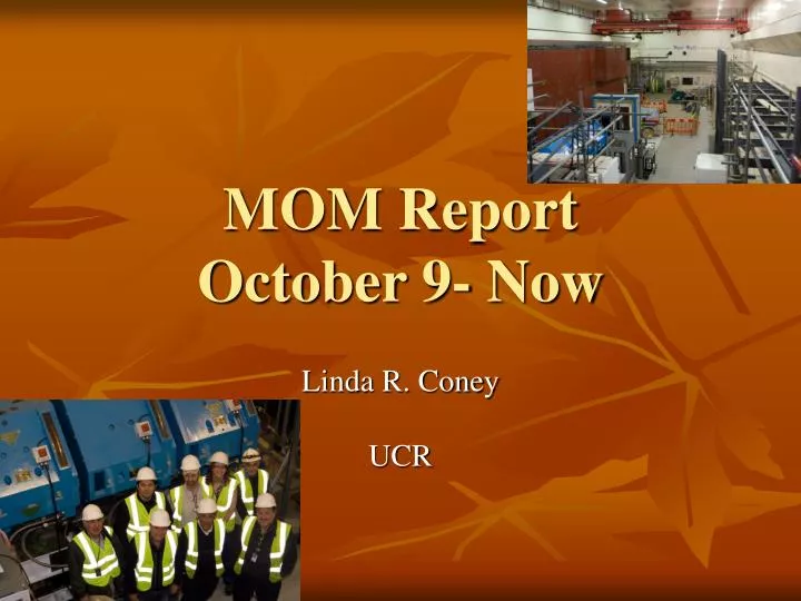 mom report october 9 now