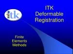 ITK Deformable Registration - slide 1