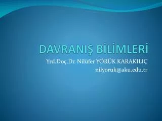 davrani b l mler
