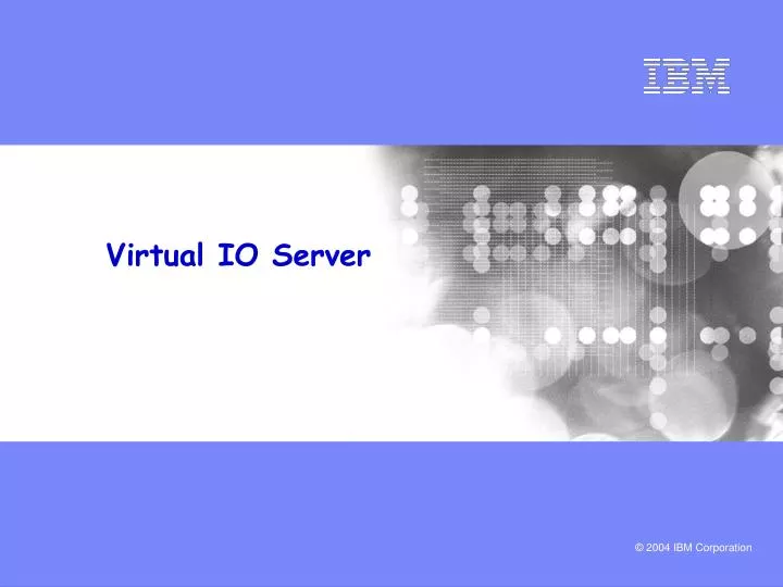 virtual io server