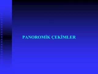 panorom k ek mler