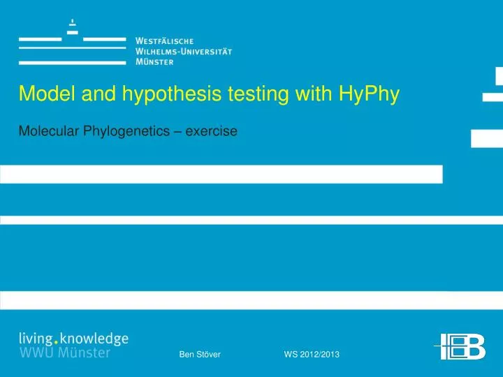 model and hypothesis testing with hyphy molecular phylogenetics exercise