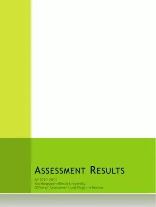 Assessment Results