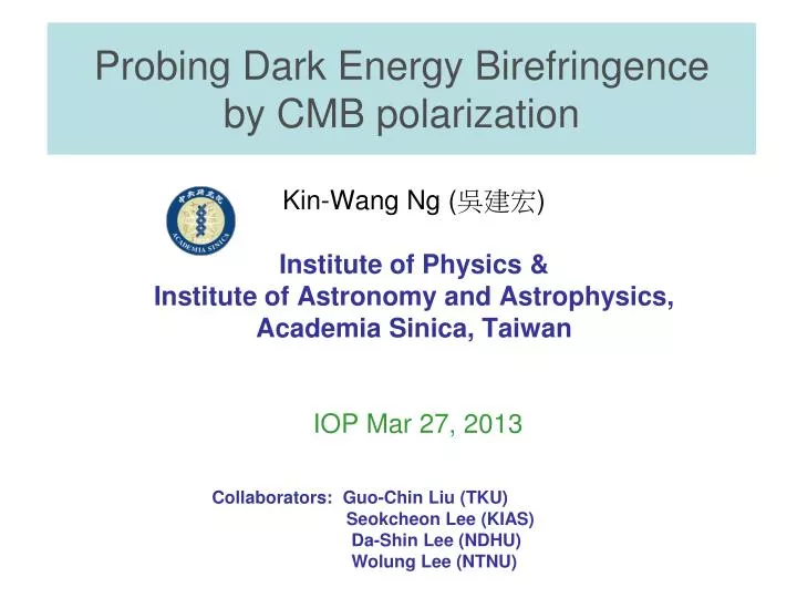 probing dark energy birefringence by cmb polarization