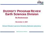 Enhancing Diversity in Earth Sciences: A Comprehensive Review of ESD Initiatives - slide 1