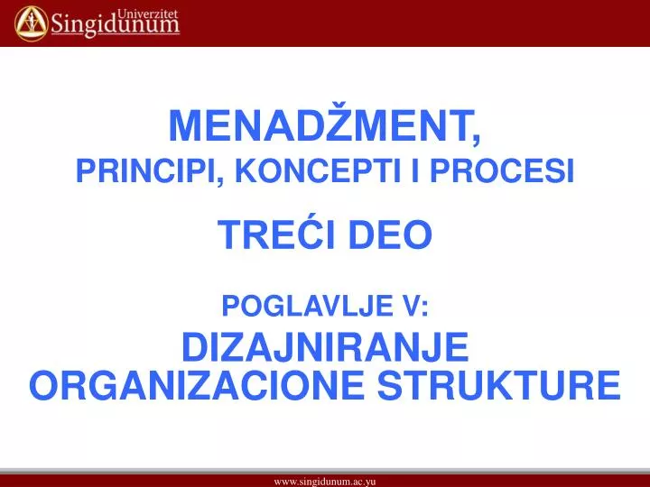 menad ment principi koncepti i procesi