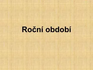 ro n obdob