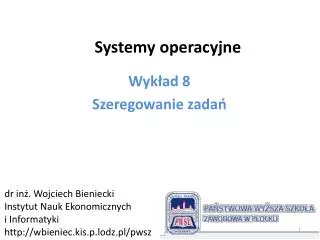 systemy operacyjne