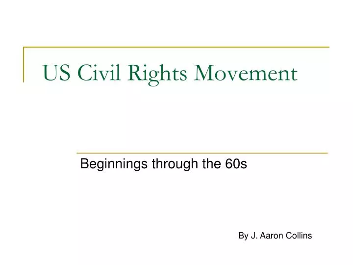 us civil rights movement