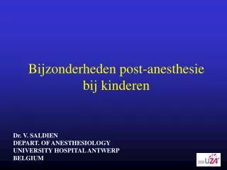 PPT - ANESTHESIE PowerPoint Presentation, Free Download - ID:872546