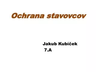 jakub kub ek 7 a
