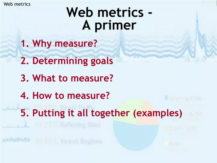 web metrics a primer