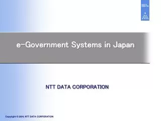 e-Government Systems in Japan
