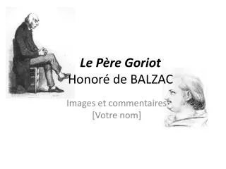 le p re goriot honor de balzac