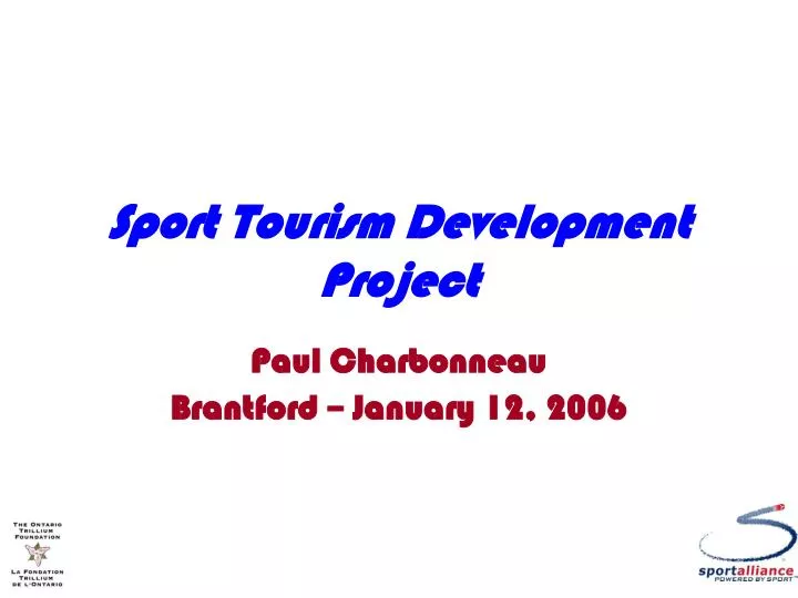 sport tourism development project