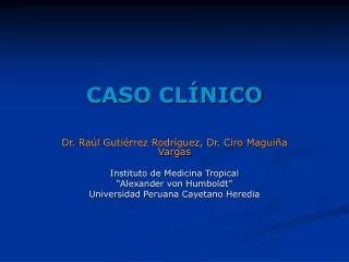 caso cl nico