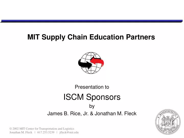 mit supply chain education partners