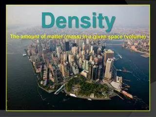 Density