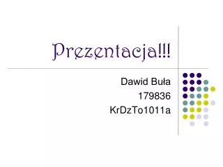 prezentacja