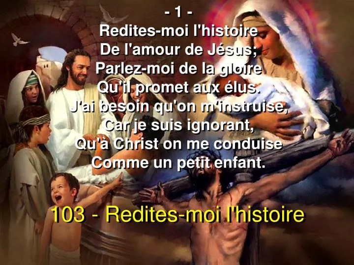 103 redites moi l histoire