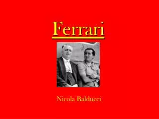 ferrari