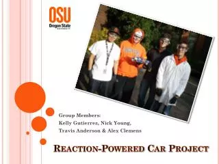 Reaction-Powered Car Project