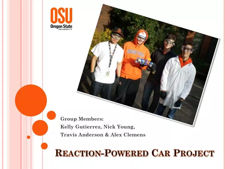 reaction powered car project
