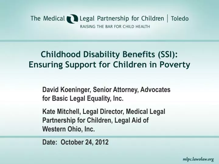 childhood disability benefits ssi ensuring support for children in poverty
