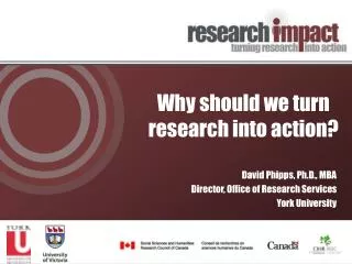Why should we turn research into action?