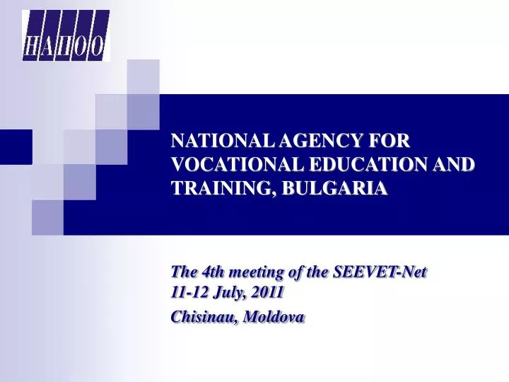 national agency for vocational education and training bulgaria