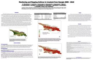 Materials and Methods Anthrax occurrence data