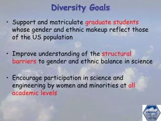 Diversity Goals