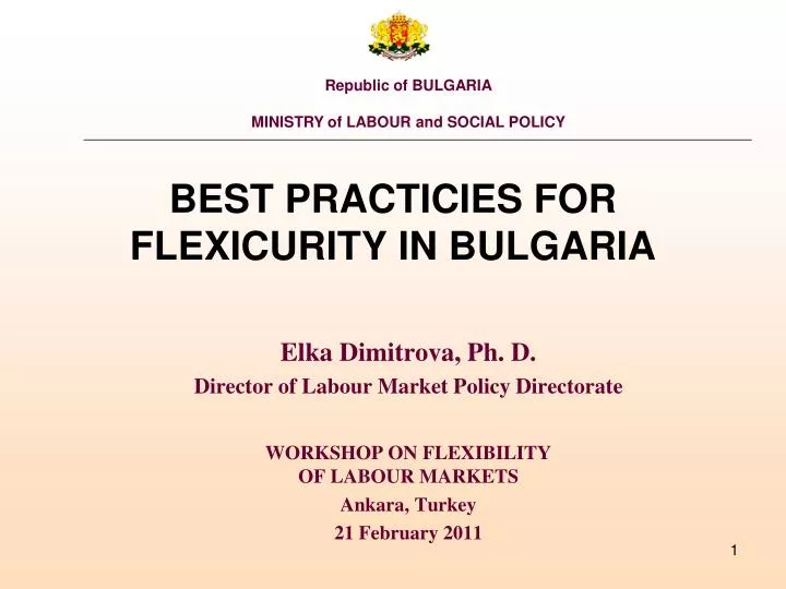 best practicies for flexicurity in bulgaria