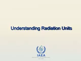 Understanding Radiation Units