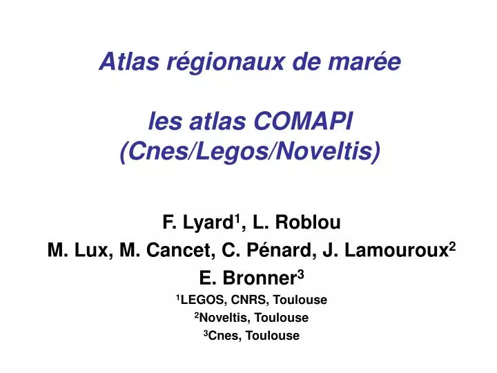 atlas r gionaux de mar e les atlas comapi cnes legos noveltis