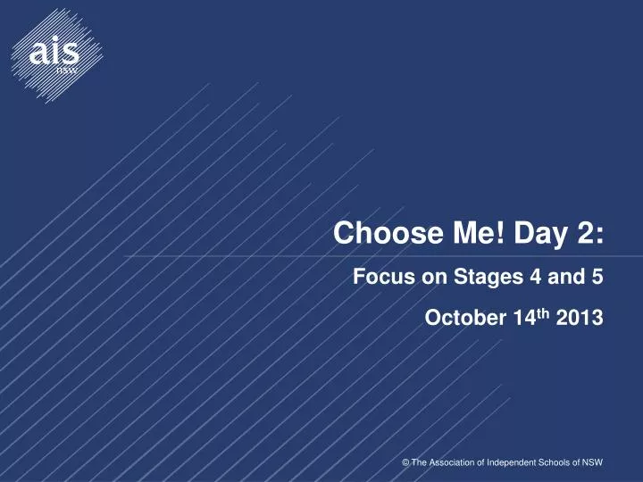 choose me day 2