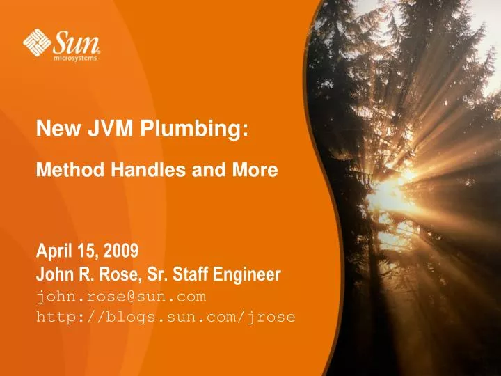 n ew jvm plumbing method handles and more