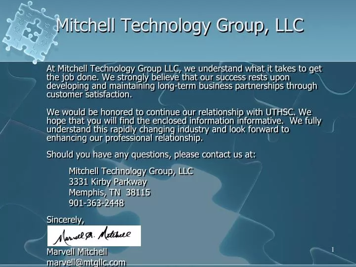 mitchell technology group llc