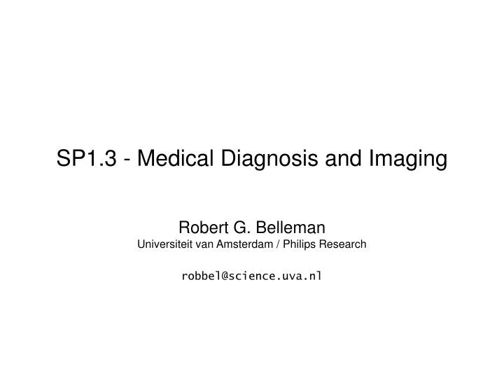 sp1 3 medical diagnosis and imaging