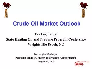 Crude Oil Market Outlook