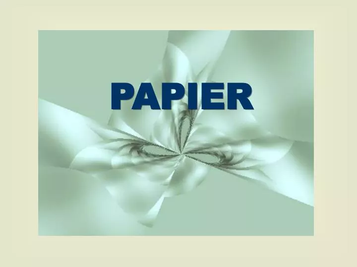 papier