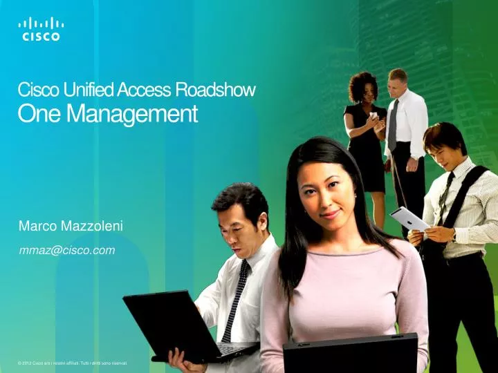 cisco unified access roadshow one management