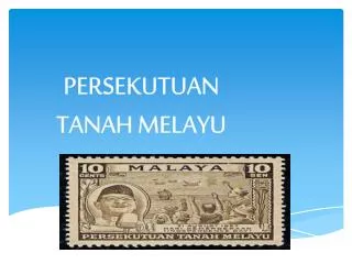 persekutuan tanah melayu