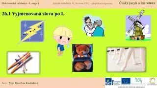 26 1 vyjmenovan slova po l